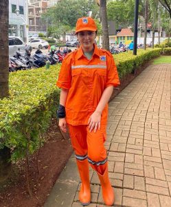 Alasan mengapa ashanty menjadi pasukan oranye dan ikut membersihkan jalan