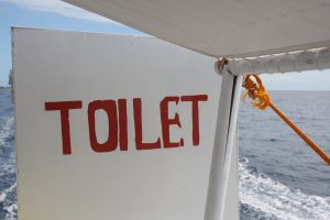Kemana limbah toilet kapal dibuang