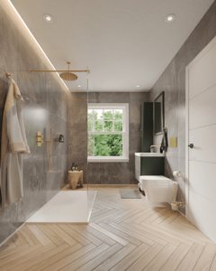 Lantai kamar mandi minimalis
